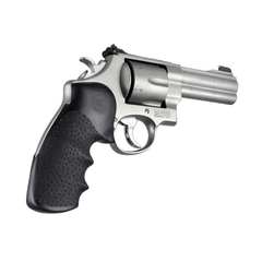 HOGUE Cachas de Goma Revolver SMITH WESSON Armazon N ROUND BUTT MADE IN USA #25000