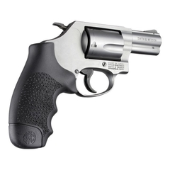 HOGUE Cachas de Goma Revolver SMITH WESSON Armazon J ROUND BUTT MADE IN USA #60000
