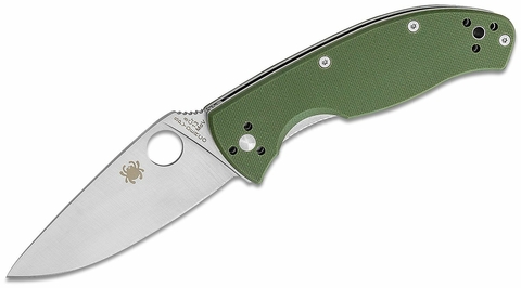 SPYDERCO C122GPGR Navaja TENACIOUS Verde ORIGINAL