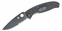 SPYDERCO C142PSBBK RESILIENCE Lightweight Negra Filo Combo ORIGINAL