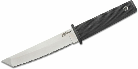 COLD STEEL 17TS Cuchillo Tanto KOBUN Filo Dentado