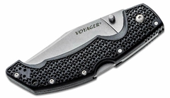 COLD STEEL Navaja VOYAGER CLIP POINT LARGE Filo Liso ORIGINAL