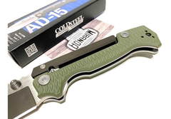 COLD STEEL Navaja Tactica AD15 Green Acero S35VN ORIGINAL