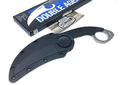 COLD STEEL 39FKS Cuchillo Karambit DOUBLE AGENT I Dentado Acero AUS-8A