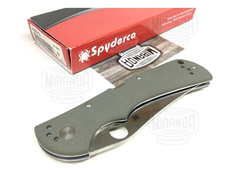 SPYDERCO Navaja J D SMITH C58GPFG MADE IN JAPAN