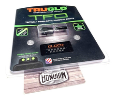 TRUGLO Miras TFO de Tritium y Fibra Optica Glock 20 21 29 30 40 41