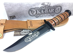 KA-BAR Cuchillo 9191 del 120 Aniversario USMC MADE IN USA