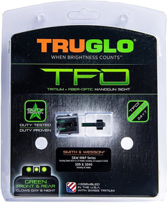Miras Truglo Tfo Tritium Fibra Optica Smith Wesson M&p Usa