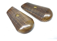 Cachas De Mauser C96 De Madera Segrinada C/ Tornillo Nuevas