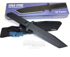 COLD STEEL 80PGTK Cuchillo Tactico GI TANTO Acero 1055