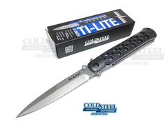 COLD STEEL 26ACST Navaja TI LITE 4 Grip Aluminio Acero CTS-XHP