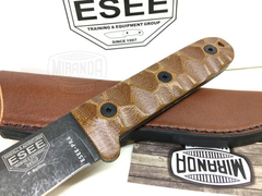 ESEE Cuchillo Bushcraft PR4-BO Camp Lore Original MADE IN USA