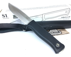 FALLKNIVEN Cuchillo S1 Cuero Acero SanMai 3 Original SUECO