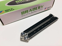 BRADLEY Navaja Mariposa Balisong KIMURA Green MADE IN USA