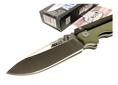 COLD STEEL Navaja Tactica AD15 Green Acero S35VN ORIGINAL