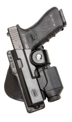 FOBUS Funda para Glock 19 23 Con Linterna ZURDA Y Taurus Pt940