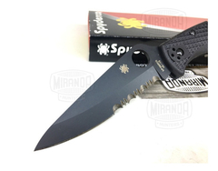 SPYDERCO Navaja ENDURA C10PSBBK Black VG10 MADE IN JAPAN