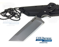 COLD STEEL 49HTFZ Cuchillo Defensa MINI TAC TANTO Acero AUS-8A