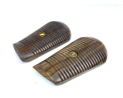 Cachas De Mauser C96 De Madera Segrinada C/ Tornillo Nuevas