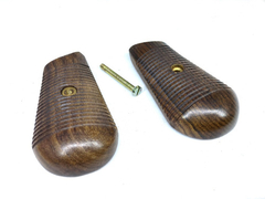 Cachas De Mauser C96 De Madera Segrinada C/ Tornillo Nuevas