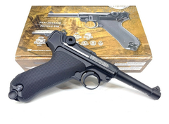 UMAREX Pistola Co2 LUGER PARABELLUM P08 4,5mm Metalica BLOWBACK