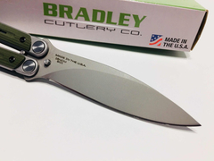 BRADLEY Navaja Mariposa Balisong KIMURA Black MADE IN USA