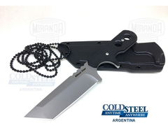 COLD STEEL 49HTFZ Cuchillo Defensa MINI TAC TANTO Acero AUS-8A