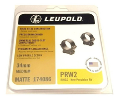 LEUPOLD Anillos PRW2 Acero Weaver Medium 34mm MADE IN USA 174086