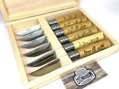 OPINEL Set ANIMALIA Nro 8 De 6 Navajas Original FRANCIA