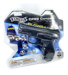UMAREX Pistola Co2 WALTHER CP99 Compact 4,5mm METALICA con BLOWBACK
