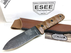 ESEE Cuchillo Bushcraft PR4-BO Camp Lore Original MADE IN USA