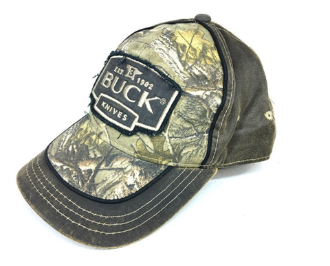 Gorra Cuchillos Buck Usa Camo Suela Producto Original Nuevo 