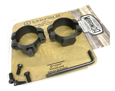 LEUPOLD Anillos 30mm Medianos Sist. Redfield Acero MADE IN USA 49956