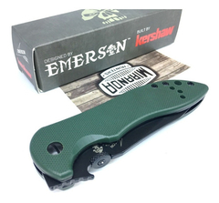 KERSHAW Navaja Emerson Wave CQC-5K Filo Liso ORIGINAL