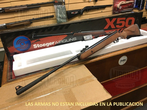 STOEGER Rifle Aire Comprimido X50 Culata Madera 5,5mm