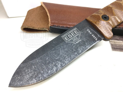 ESEE Cuchillo Bushcraft PR4-BO Camp Lore Original MADE IN USA