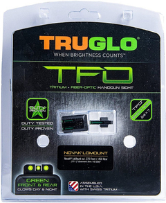 Miras Truglo Tfo Tritium Fibra Optica Colt 1911 Made In Usa