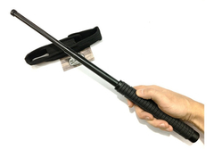 Baston Telescopico Defensa Personal 50cm Con Funda En Stock