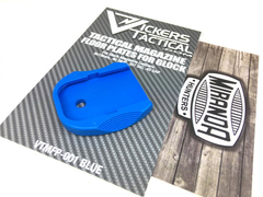 VICKERS TACTICAL Tapa De Cargador Glock Azul MADE IN USA