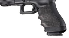 HOGUE Handall NEGRA Cacha de Goma Universal para Pistolas MADE IN USA #17000