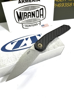 ZT ZERO TOLERANCE Navaja 0545 Fibra Carbono Titanio MADE IN USA