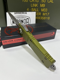 MICROTECH Navaja OTF COMBAT TROODON D/E 142-10APOD MADE IN USA