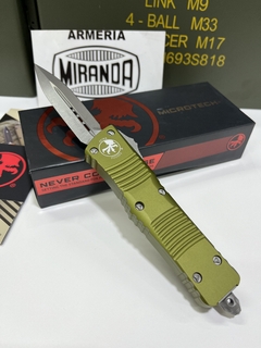 MICROTECH Navaja OTF COMBAT TROODON D/E 142-10APOD MADE IN USA