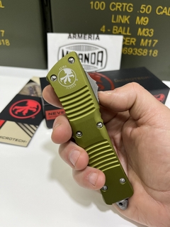 MICROTECH Navaja OTF COMBAT TROODON D/E 142-10APOD MADE IN USA