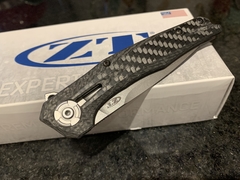 ZT ZERO TOLERANCE Navaja 0707 Titanio y Fibra de Carbono MADE IN USA