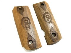 CACHAS Pistola COLT 1911 45 de Madera GRABADAS A LASER