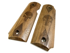 CACHAS Pistola COLT 1911 45 de Madera PUNISHER