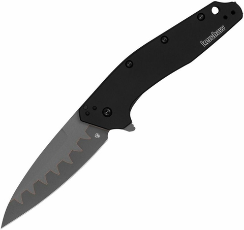 KERSHAW Navaja DIVIDEND BLACK Acero D2 N690 Composite MADE IN USA