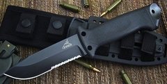 GERBER LMF 2 Infantry BLACK Cuchillo Militar MADE IN USA