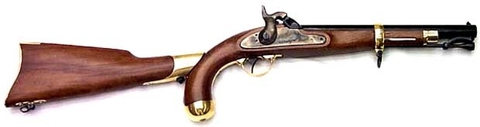 Pistola 1855 DRAGOON CON CULATIN Cal.58